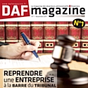 La couverture du 1er numéro de DAF Magazine