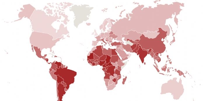 [Infographie] Une carte pour comparer les taux d'imposition dans le monde