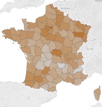 [Infographie] Carte de France des entreprises de taille moyenne