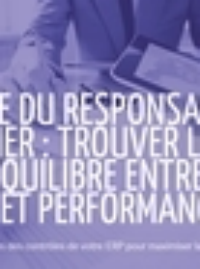 Couverture Le guide du responsable financier : trouver le juste équilibre entre risque et performance