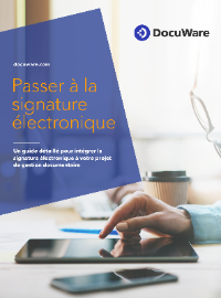 Couverture Passer à la signature électronique : un guide détaillé