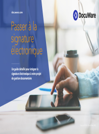 Couverture Passer à la signature électronique