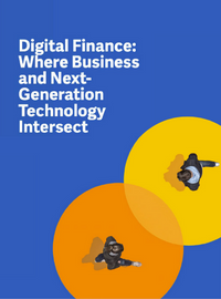 Couverture Finance digitale : quand l'entreprise adopte la technologie de pointe (en anglais)