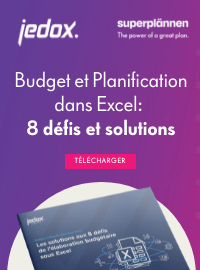 Couverture Budget & Planification dans Excel