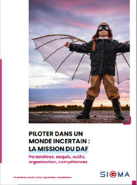 Couverture Piloter dans un monde incertain : La mission du DAF