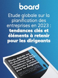 Couverture Etude globale sur la planification des entreprises en 2023