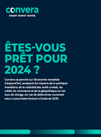 Couverture Découvrez les perspectives du commerce international pour l'année à venir.