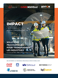 Couverture Livre Blanc Impact 2025 (Usine Nouvelle & Daf Mag)