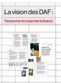 Couverture La vision des DAF : transformer et moderniser la finance