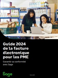 Couverture Guide 2024 de la facture électronique pour les PME
