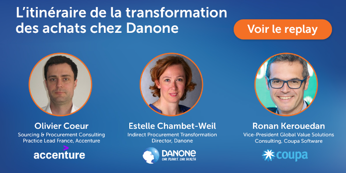 L'itinéraire de la transformation des achats chez Danone